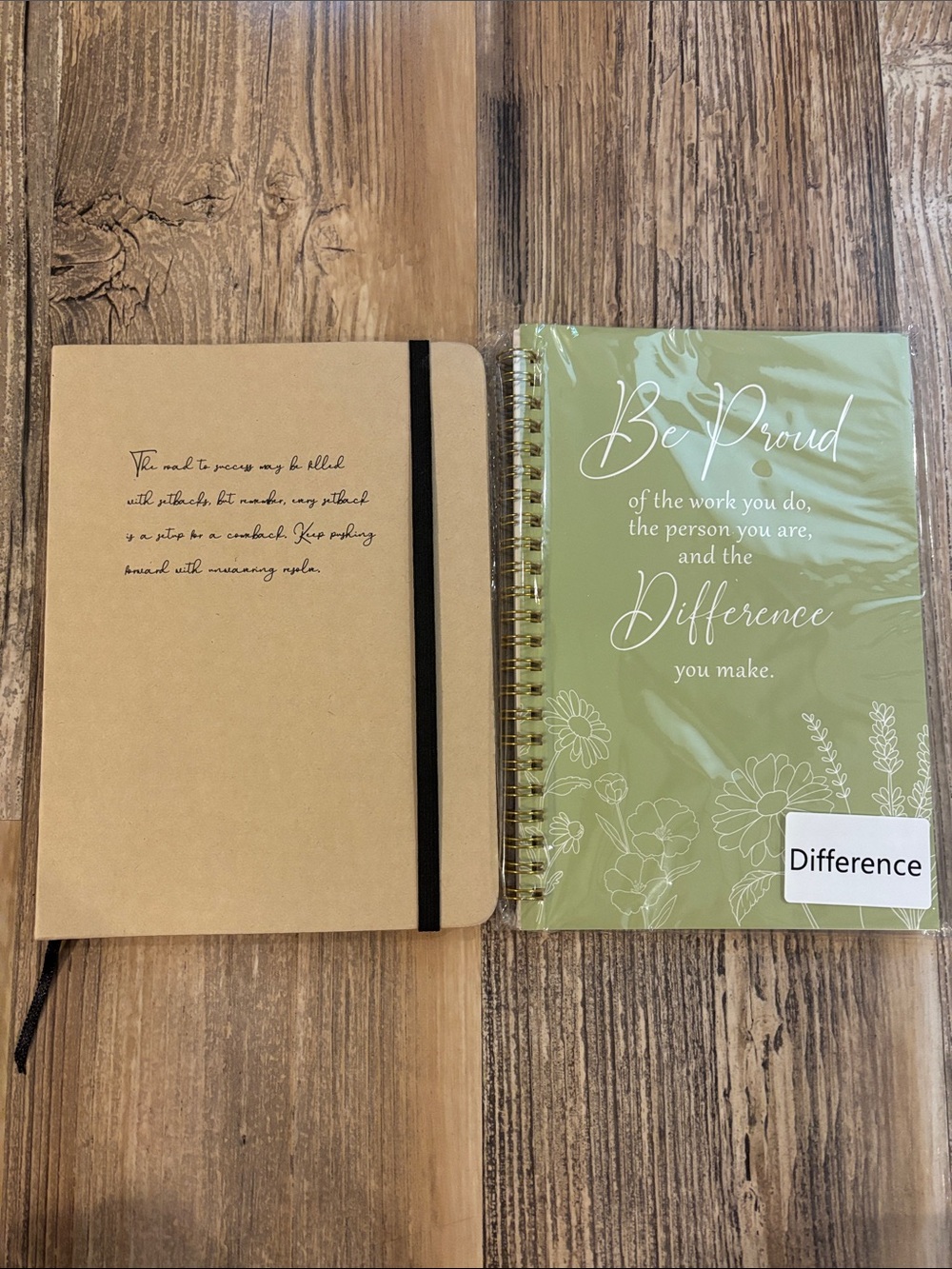 NWOT Inspirational Notebooks